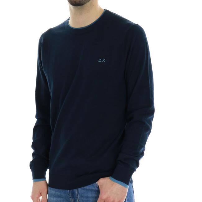 MAGLIA CON CONTRASTI SUN68 - Mad Fashion | img vers.650x/